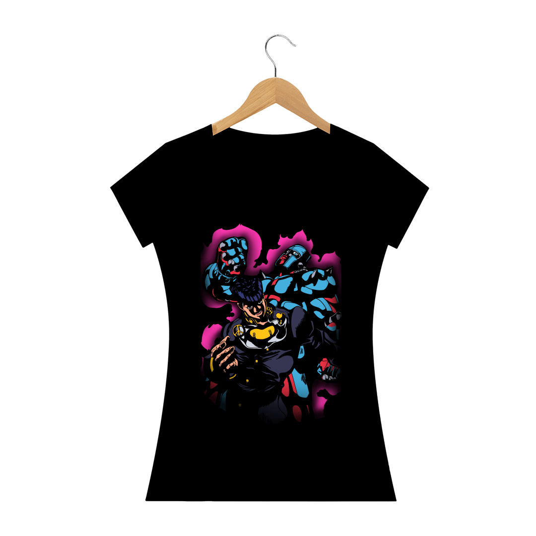 Camiseta Feminina Josuke Higashikata - JoJo's Bizarre Adventure Part 4