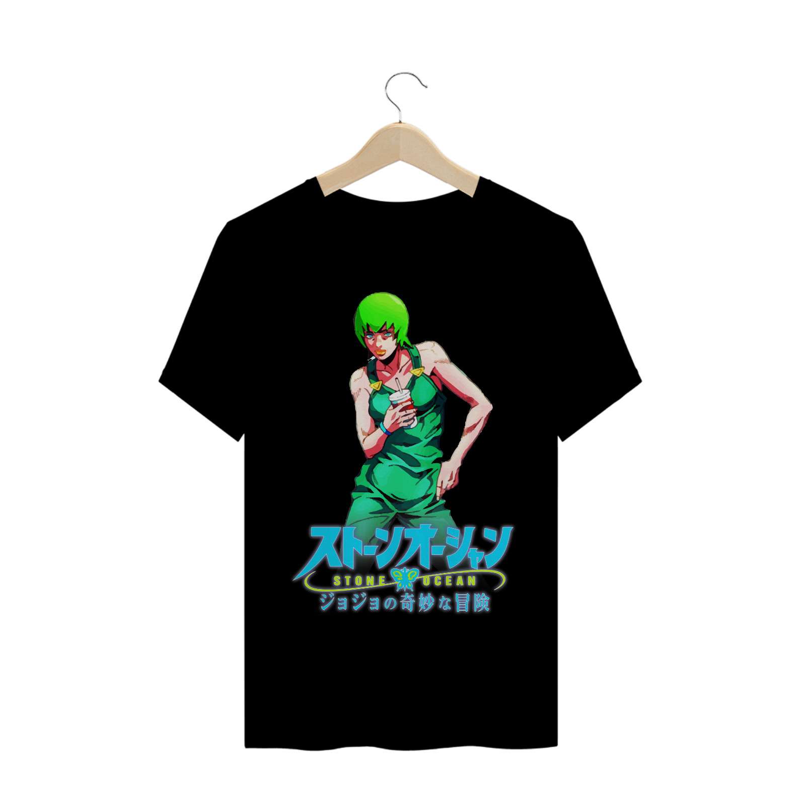 Camiseta Foo Fighters JoJo - Camiseta F.F Jojo Stone Ocean