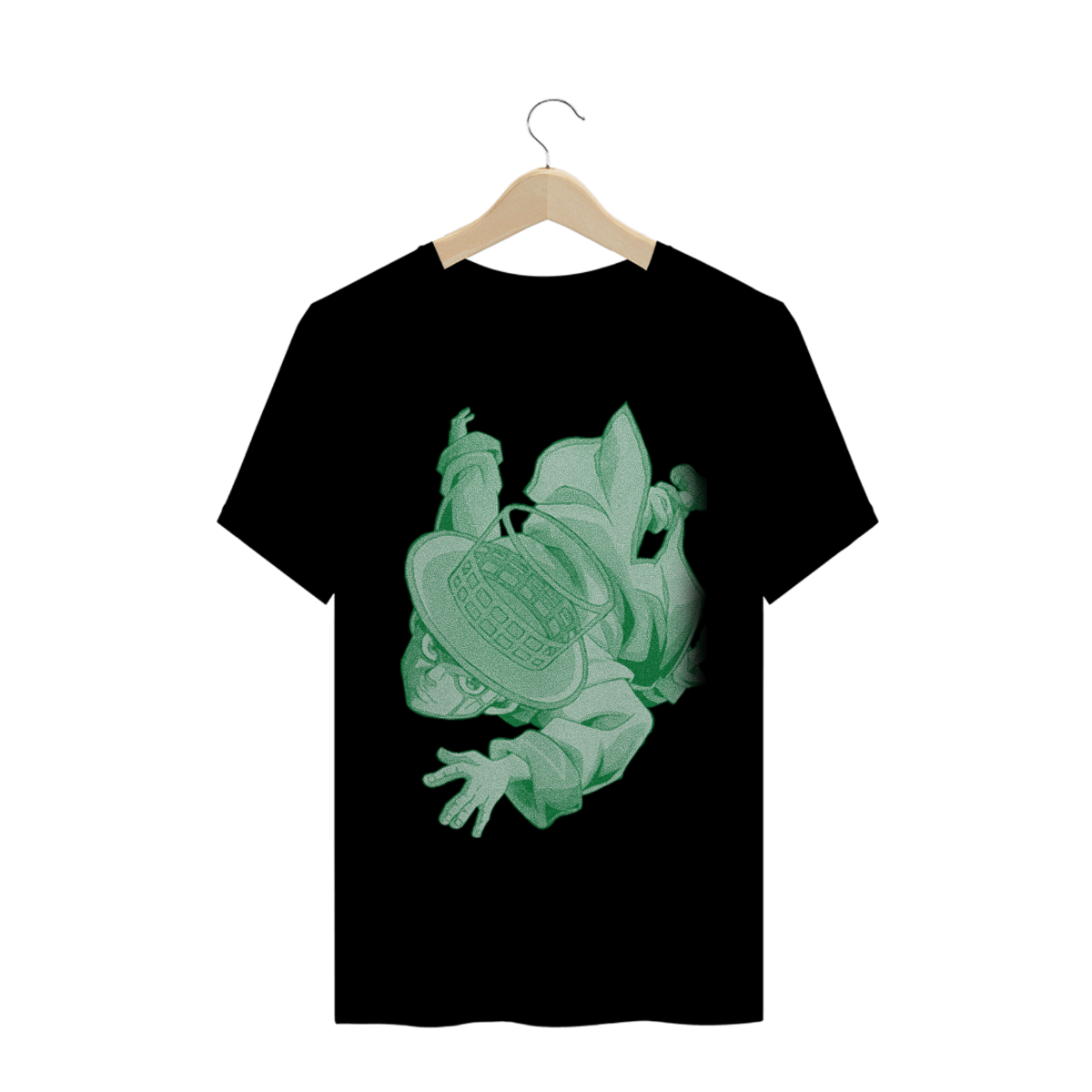 Nome do produto: Camiseta Heaven\'s Door Rohan Kishibe - Camisa JoJo\'s Bizarre Adventure