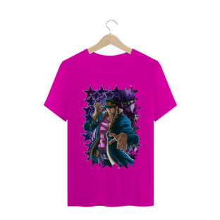 Nome do produtoCamiseta Jotaro e Star Platinum - Camisa JoJo's bizarre Adventure