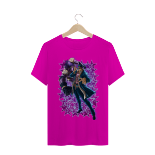Nome do produtoCamiseta Jotaro e Star Platinum - Camisa JoJos Bizarre Adventure