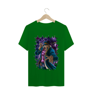 Nome do produtoCamiseta Jotaro e Star Platinum - Camisa JoJo's bizarre Adventure