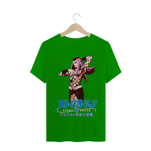 Nome do produtoCamiseta Narciso Anasui - Camisa Jojo's Bizarre Adventure Stone Ocean