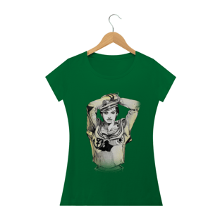 Nome do produtoCamiseta Feminina Gappy (Josuke Higashikata 8) - JoJo's Bizarre Adventure Part 8: JoJolion