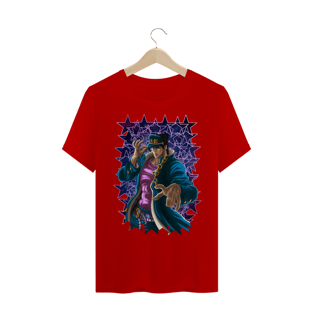 Nome do produtoCamiseta Jotaro e Star Platinum - Camisa JoJo\'s bizarre Adventure