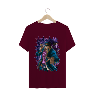 Nome do produtoCamiseta Jotaro e Star Platinum - Camisa JoJo's bizarre Adventure