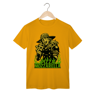 Nome do produtoCamiseta Gyro Zeppeli - Pizza Mozzarella