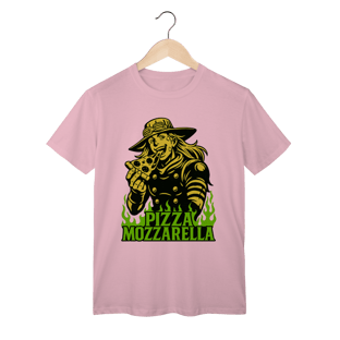 Nome do produtoCamiseta Gyro Zeppeli - Pizza Mozzarella
