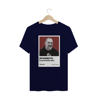 Nome do produtoCamisa Padre Pio meu santo favorito