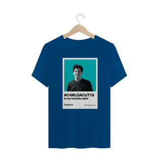 Nome do produtoCamisa Carlo Acutis meu santo favorito