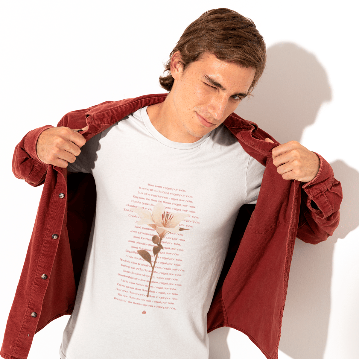 Nome do produto: Camisa Ladainha de São José