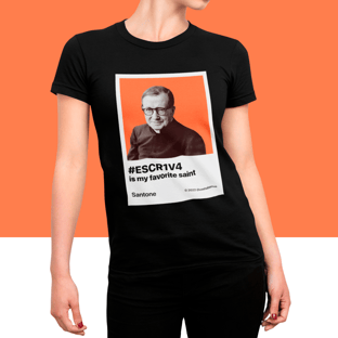 Nome do produtoCamisa Escrivá meu santo favorito