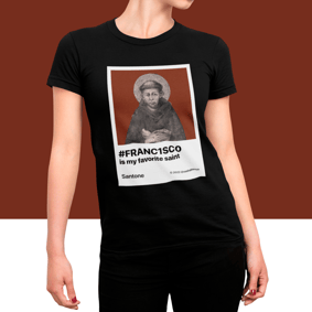 Camisa São Francisco meu santo favorito