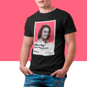 Camisa Chiara Luce minha santa favorita