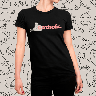 Nome do produtoCamisa Gato do Papa 3