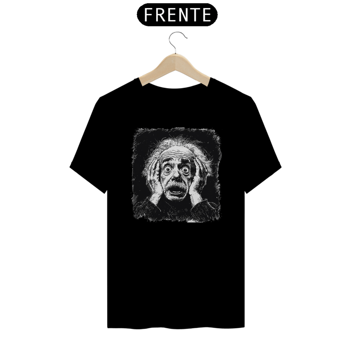 Nome do produto: Camiseta Einstein