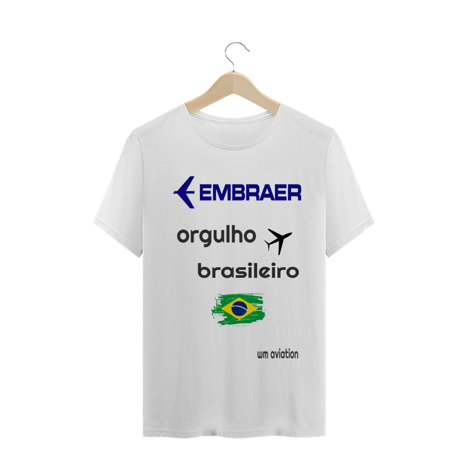 CAMISA EMBRAER LOGO