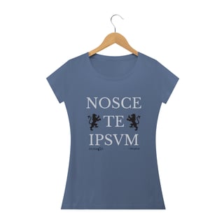 Nome do produto Camiseta envelhecida feminina Nosce te Ipsum B