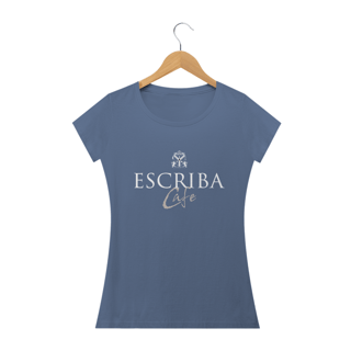 Nome do produto Camiseta Escriba Cafe feminina envelhecida Baby Long