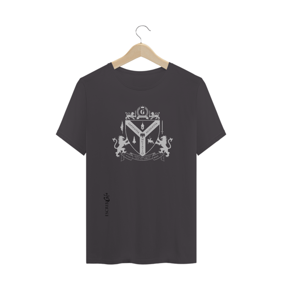 Camiseta envelhecida Brasão de Löwenttur Branca