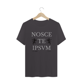 Camiseta envelhecida Nosce Te Ipsum B