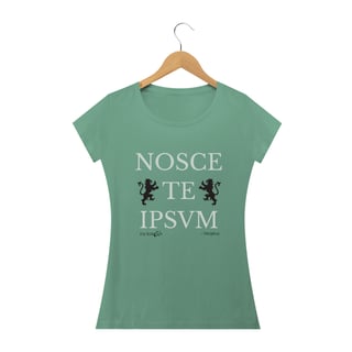 Nome do produto Camiseta envelhecida feminina Nosce te Ipsum B