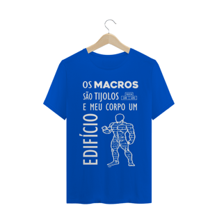 Nome do produtoCamiseta MACROS - Black