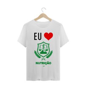 Camiseta EU <3 NUTRIÇÃO - WHITE