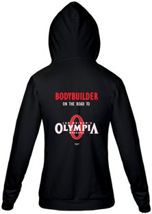 Nome do produtoMoletom BODYBUILDER OLYMPIA - BLACK