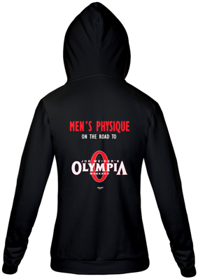 Moletom MEN'S PHYSIQUE OLYMPIA - BLACK