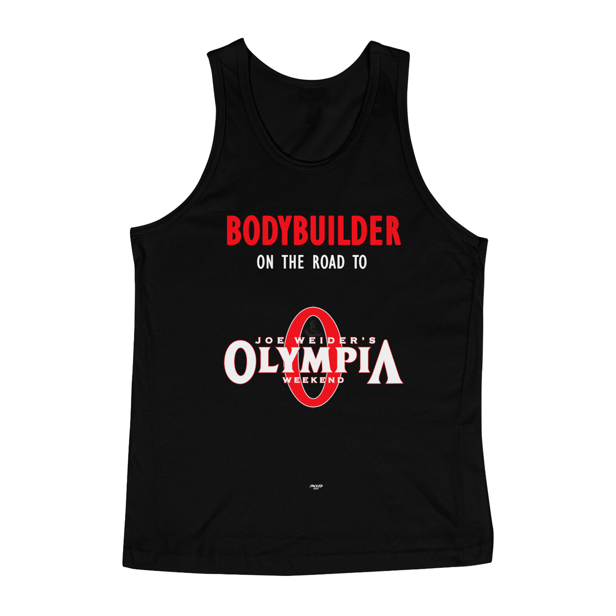 Nome do produto: Regata - BODYBUILDER OLYMPIA - BLACK