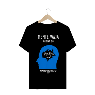 Camiseta MENTE VAZIA OFICINA DO CARBOIDRATO - BLACK