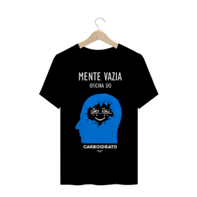 Camiseta MENTE VAZIA OFICINA DO CARBOIDRATO - BLACK