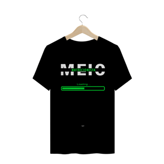 Camiseta - MEIO NUTRICIONISTA - BLACK
