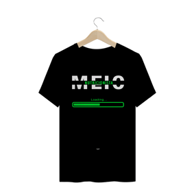 Camiseta - MEIO NUTRICIONISTA - BLACK