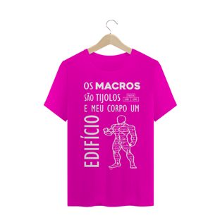 Nome do produtoCamiseta MACROS - Black