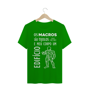 Nome do produtoCamiseta MACROS - Black