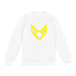 Nome do produtoMoleton Sem Capuz Logo Style Amarelo