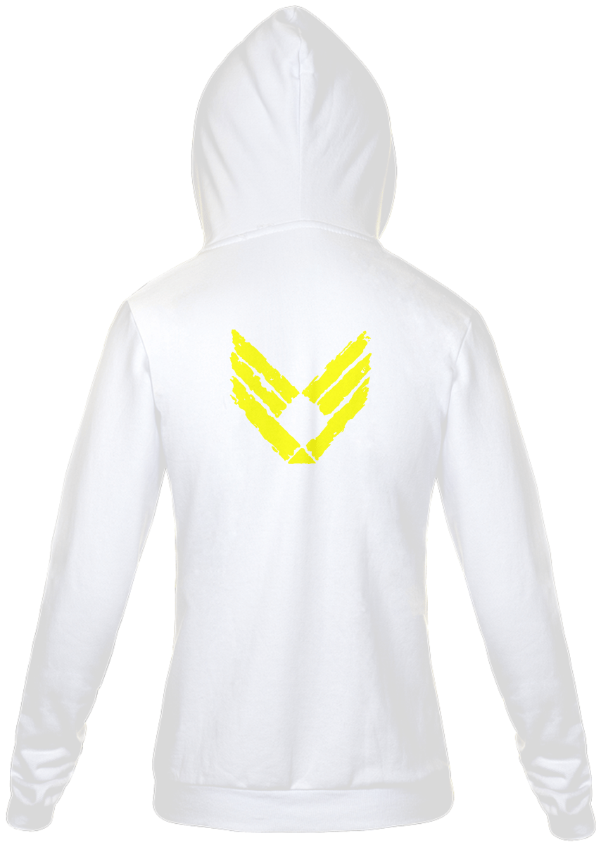 Nome do produto: Moleton Com Capuz Logo Style Amarelo