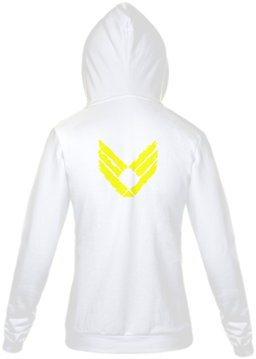 Moleton Com Capuz Logo Style Amarelo