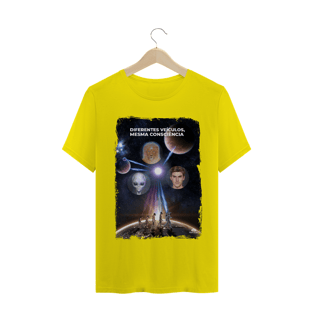 Nome do produtoCamiseta Unissex - As Consciências nos Mundos