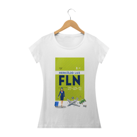 Babylook Fem. FLN IATA Hercílio Luz Florianópolis Comissária