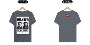 Nome do produtoCam. Unissex. - Bandidos Molhados - Wet Bandits - Esqueceram de Mim