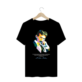 Cam. Plus Size Unissex - Nikola Tesla