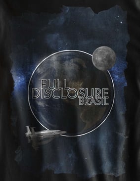 Camiseta Programa Espacial Secreto - Full Disclosure Brasil