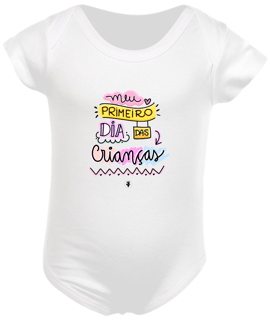 Nome do produto BODY INFANTIL MEU PRIMEIRO DIA DAS CRIANÇAS