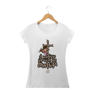 Nome do produto CAMISA A MAIOR PROVA DE AMOR BABY LONG