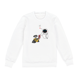 Nome do produto MOLETOM WALL-E E EVA FECHADO UNISSEX