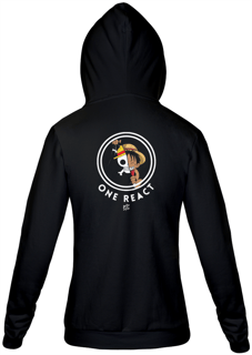 Nome do produto MOLETOM DO CANAL ONE REACT ZIPER CAPUZ UNISSEX