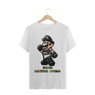 Nome do produtoT-Shirt Super Mario Leather World (Branca)